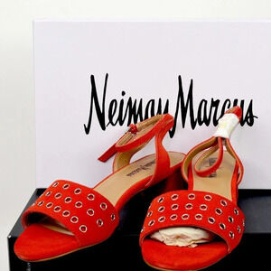 NWT NEIMAN MARCUS "CLEMENTINE" RED SIZE 6M